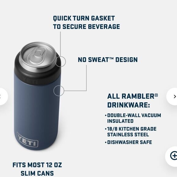 Yeti Rambler Colster Slim Can Insulator - Picture 2 of 6